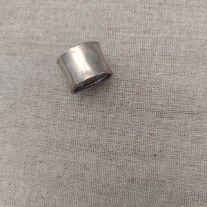 Sterling Hammered Cuff ring 1/2"